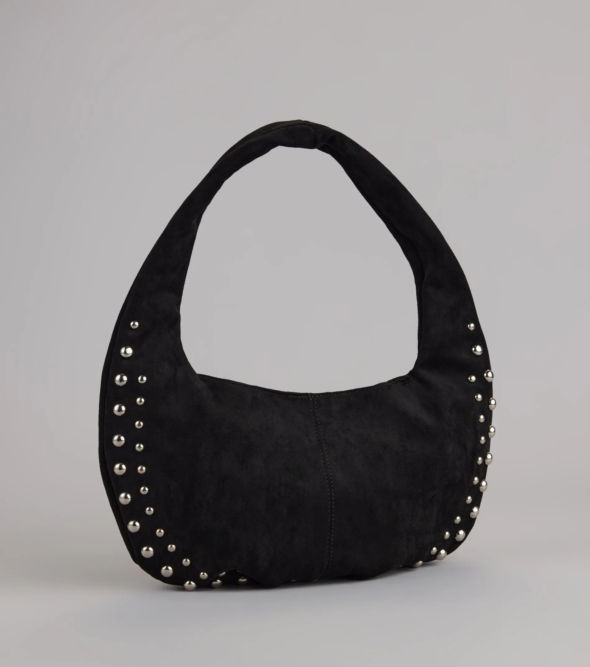 Studded And Stunning Suede Shoulder Bag sold by Windsor