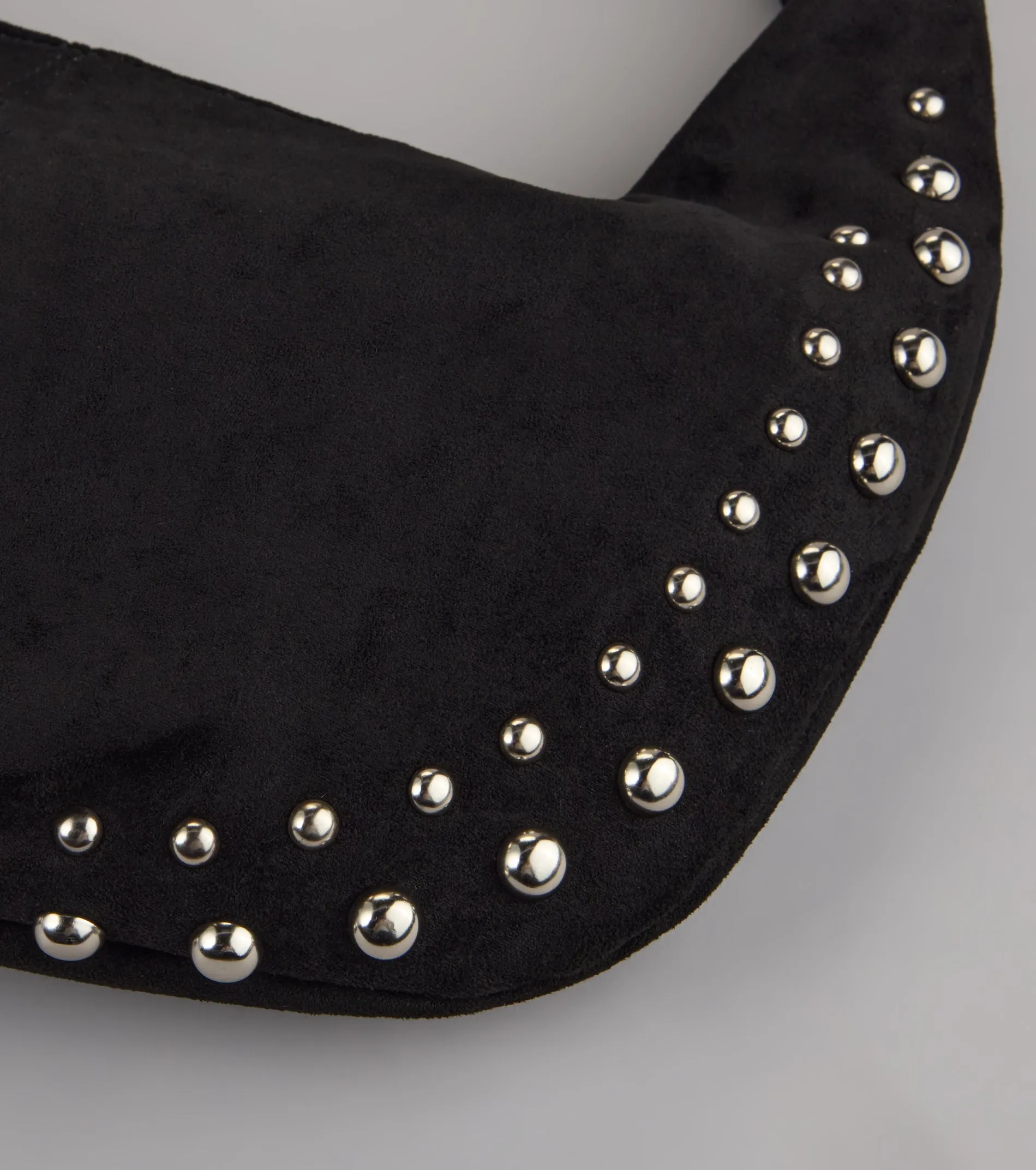 Studded And Stunning Suede Shoulder Bag sold by Windsor product image thumbnail 2