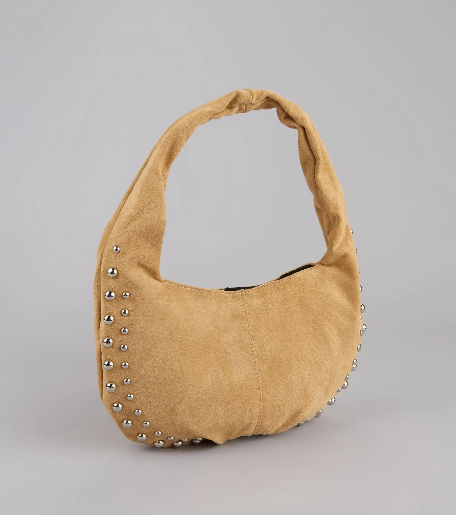 Studded And Stunning Suede Shoulder Bag sold by Windsor product image thumbnail 4