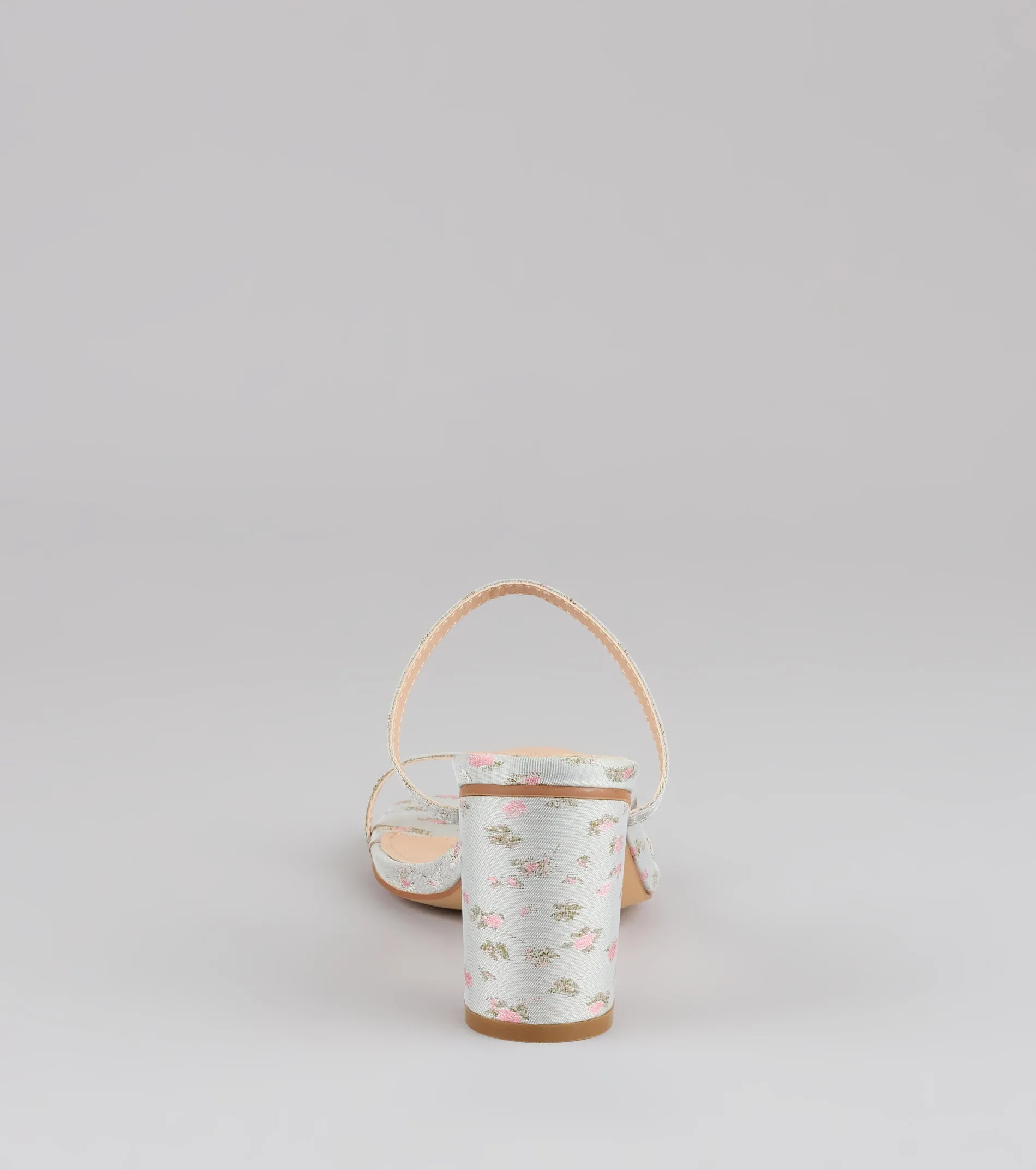 Picnic Chic Floral Strappy Mules sold by Windsor product image thumbnail 4