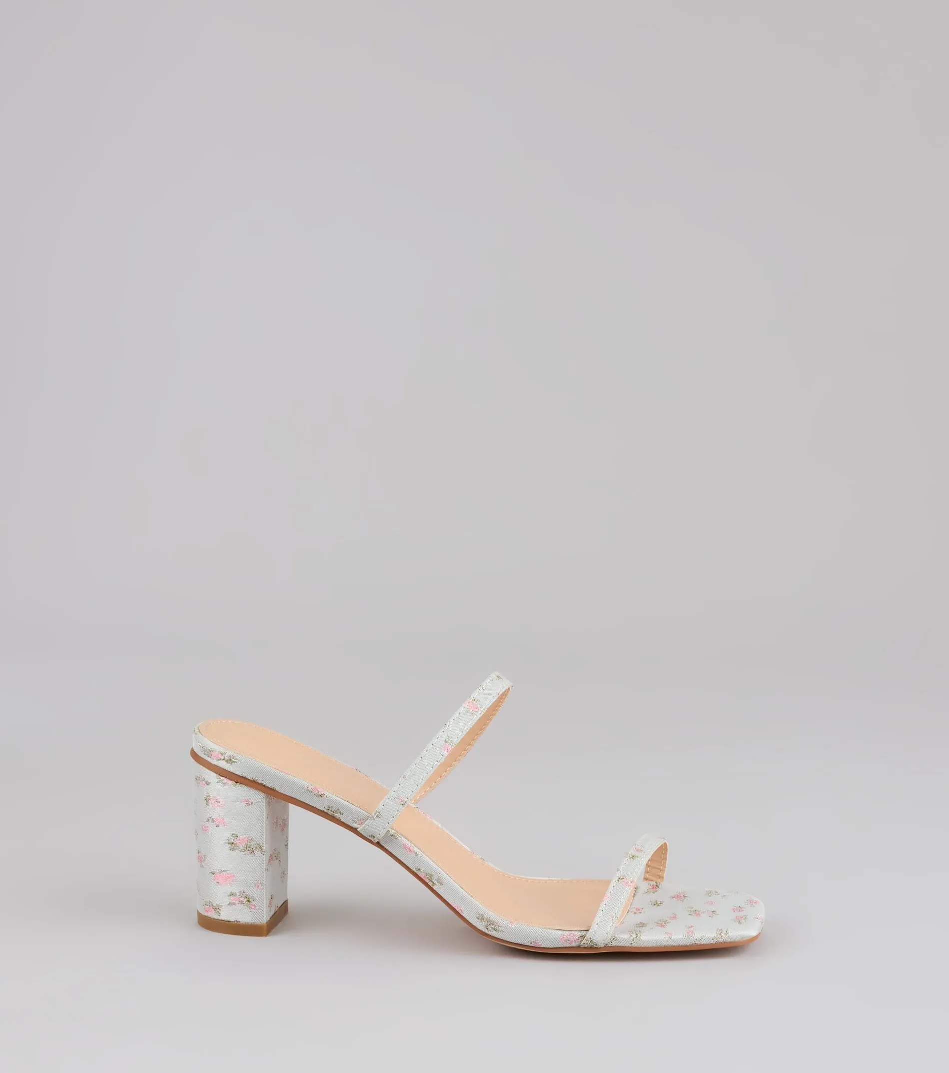 Picnic Chic Floral Strappy Mules sold by Windsor product image thumbnail 2