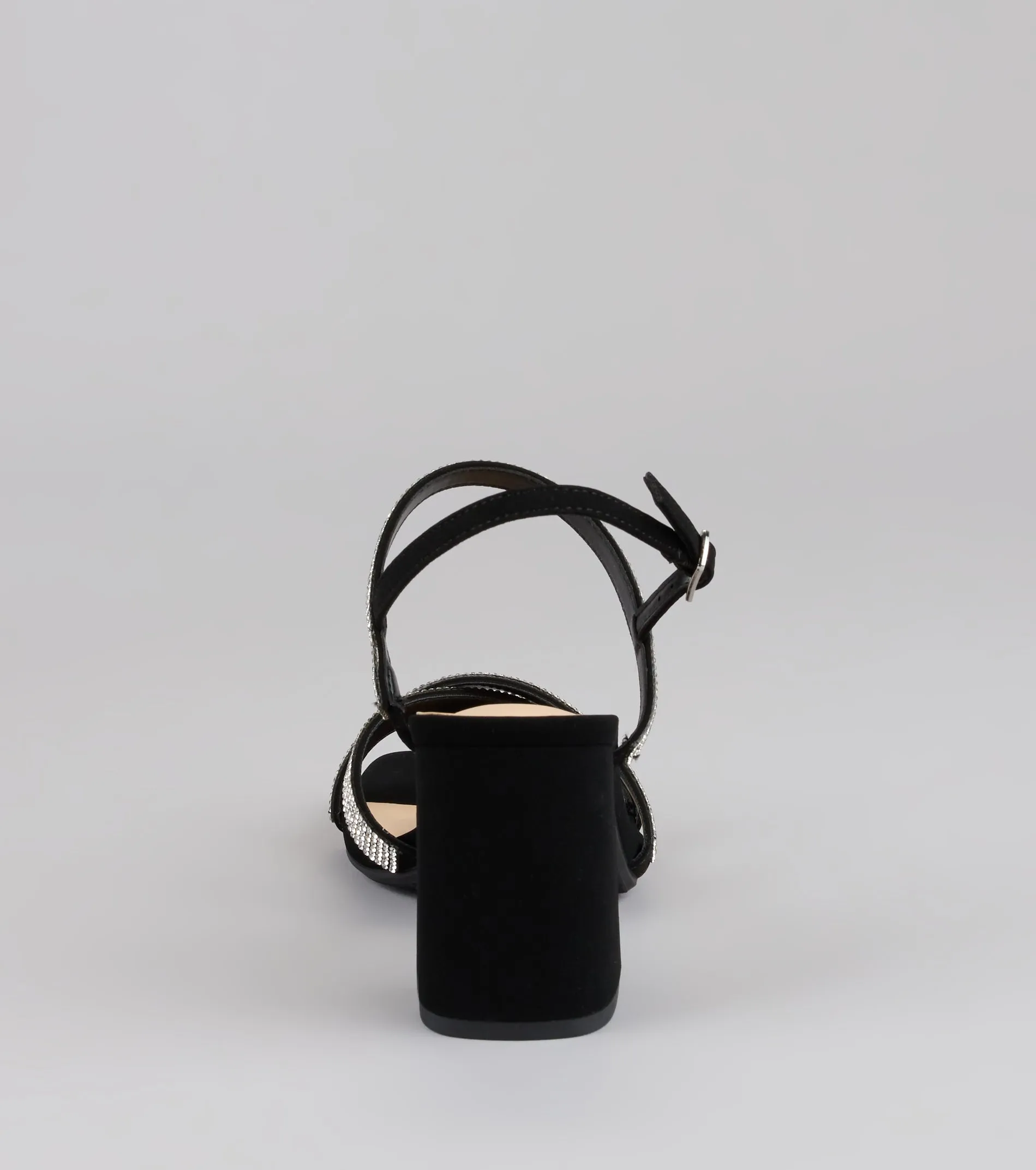 Night Luxe Rhinestone Block Heels sold by Windsor product image thumbnail 4