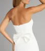 Pearls Please A-Line Bow Back Mini Dress sold by Windsor