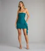 Ruffle Agenda Tube Bodycon Mini Dress sold by Windsor