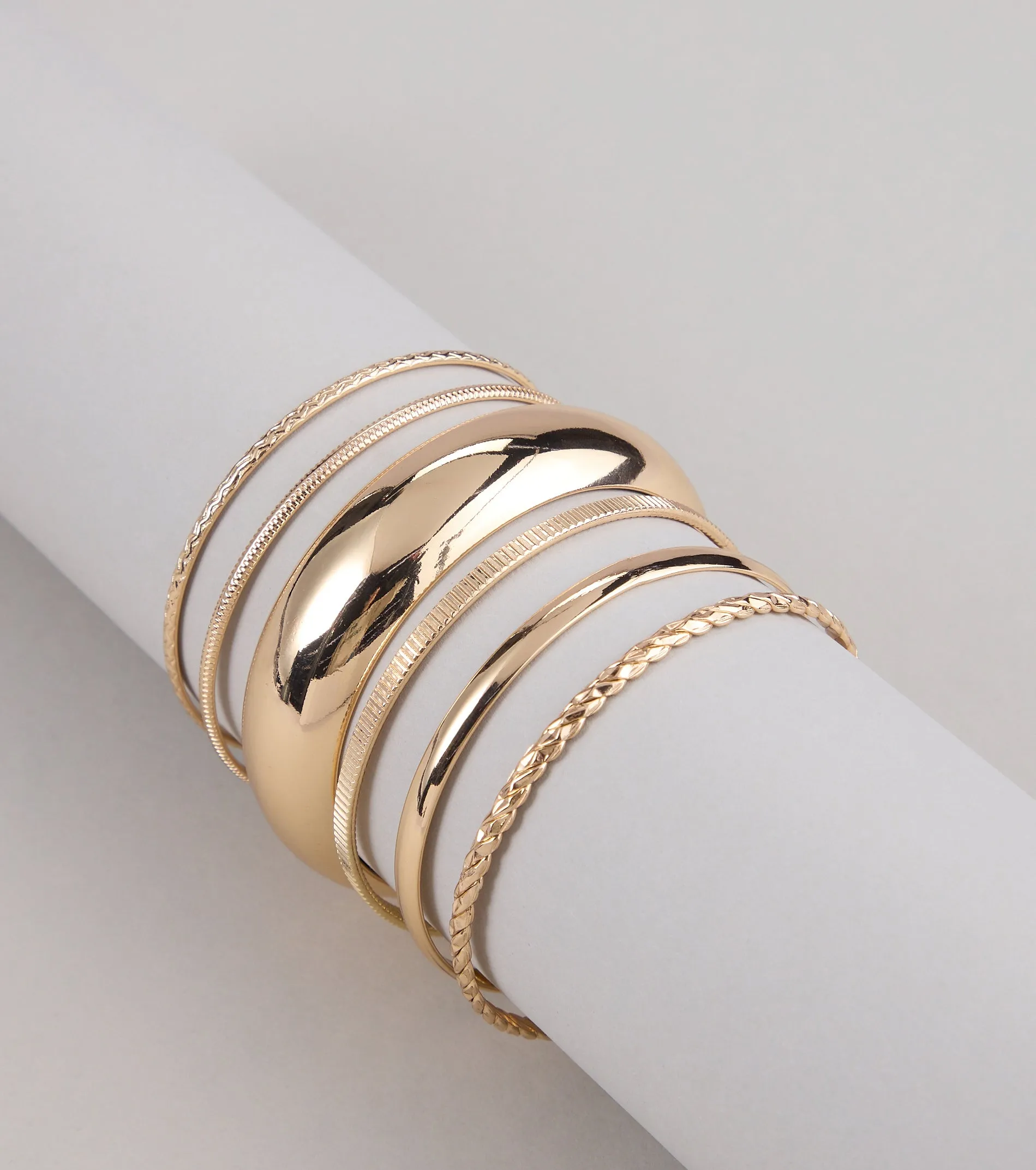 Arm Candy Stacking Bangle Bracelet Set sold by Windsor