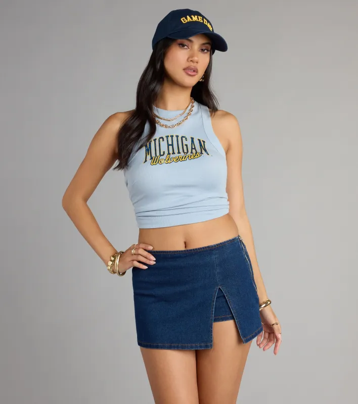 Michigan Wolverines™ Winner Ribbed Tank Top sold by Windsor