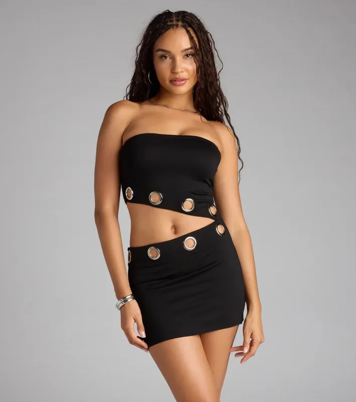 Ring Me Up Tube Mini Dress sold by Windsor