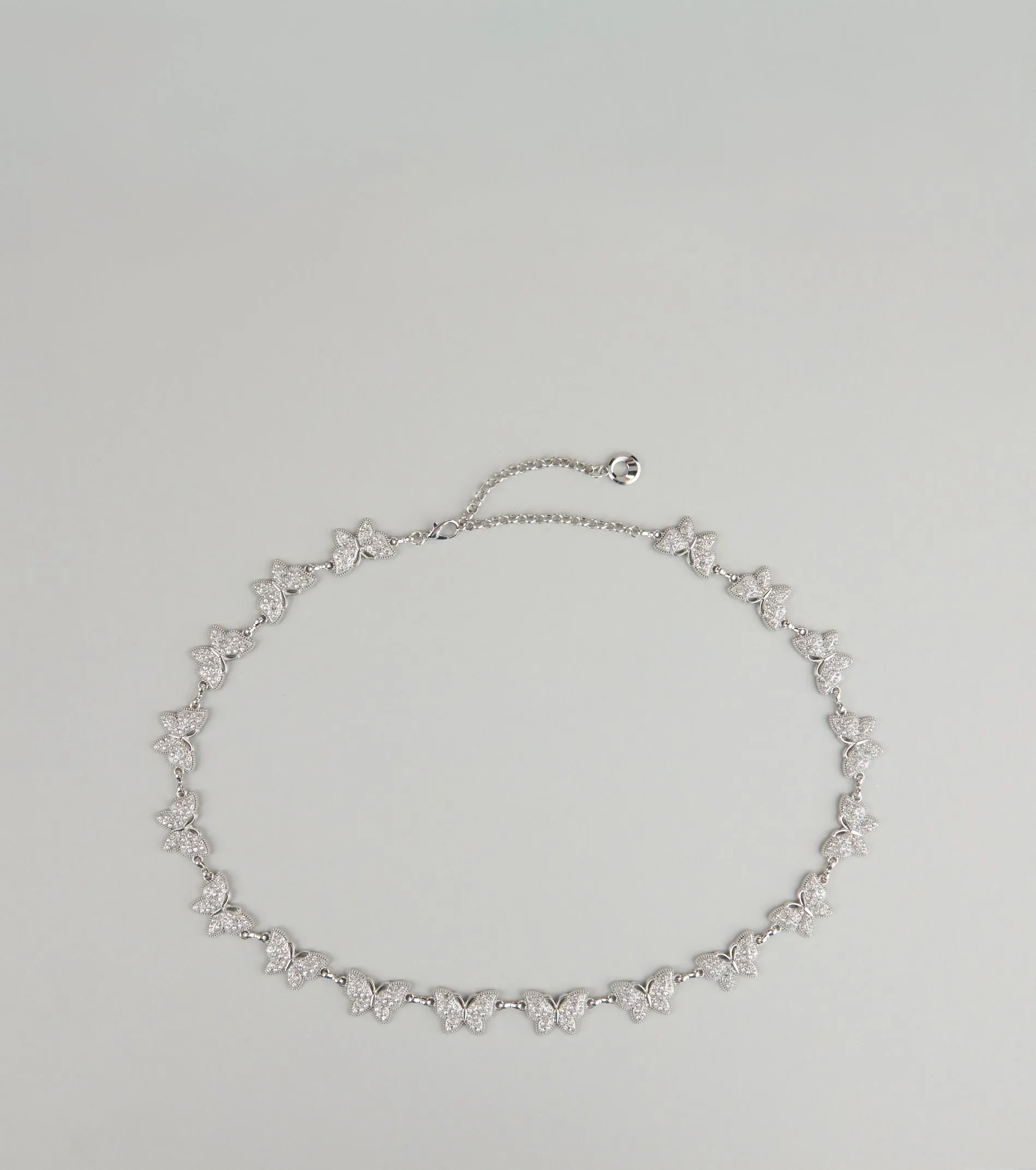 Flutter Effect Butterfly Rhinestone Belt sold by Windsor