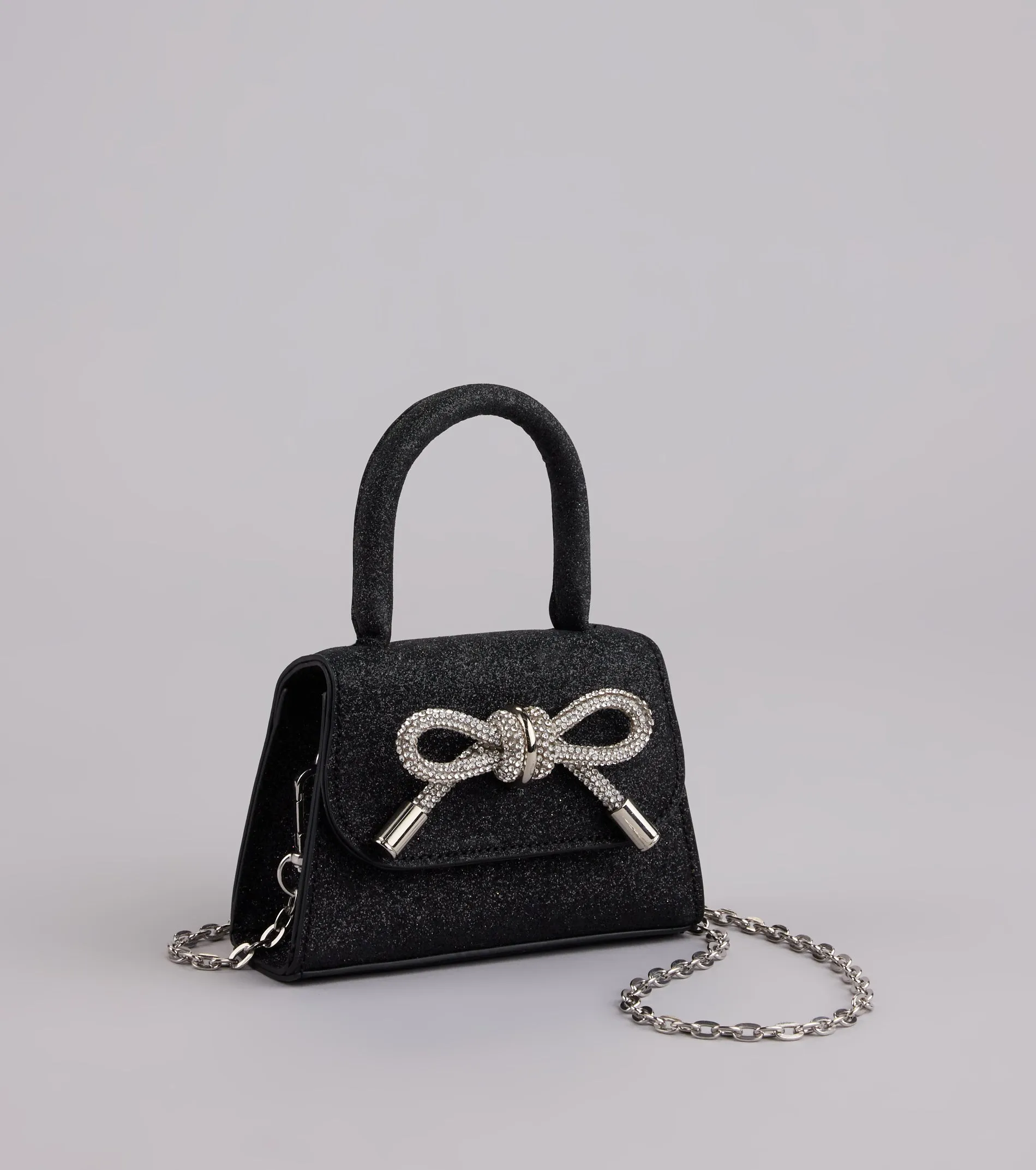 Tie It Together Glitter Mini Bag sold by Windsor product image thumbnail 3