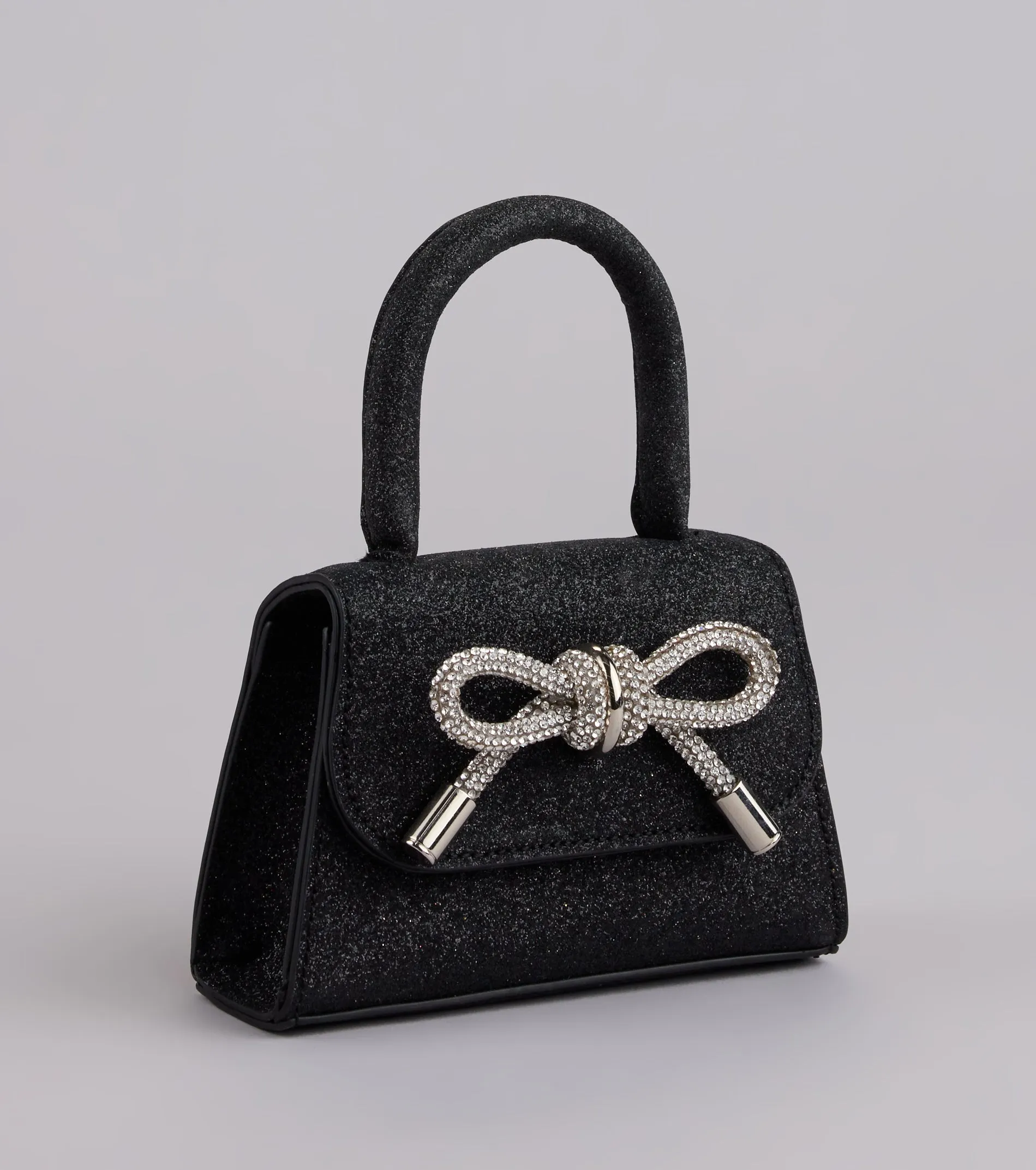 Tie It Together Glitter Mini Bag sold by Windsor