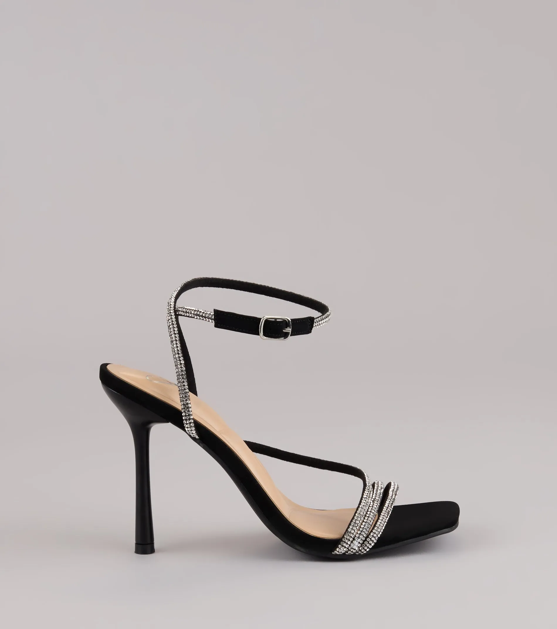 Strut With Glamour Rhinestone Stiletto Heels sold by Windsor product image thumbnail 2