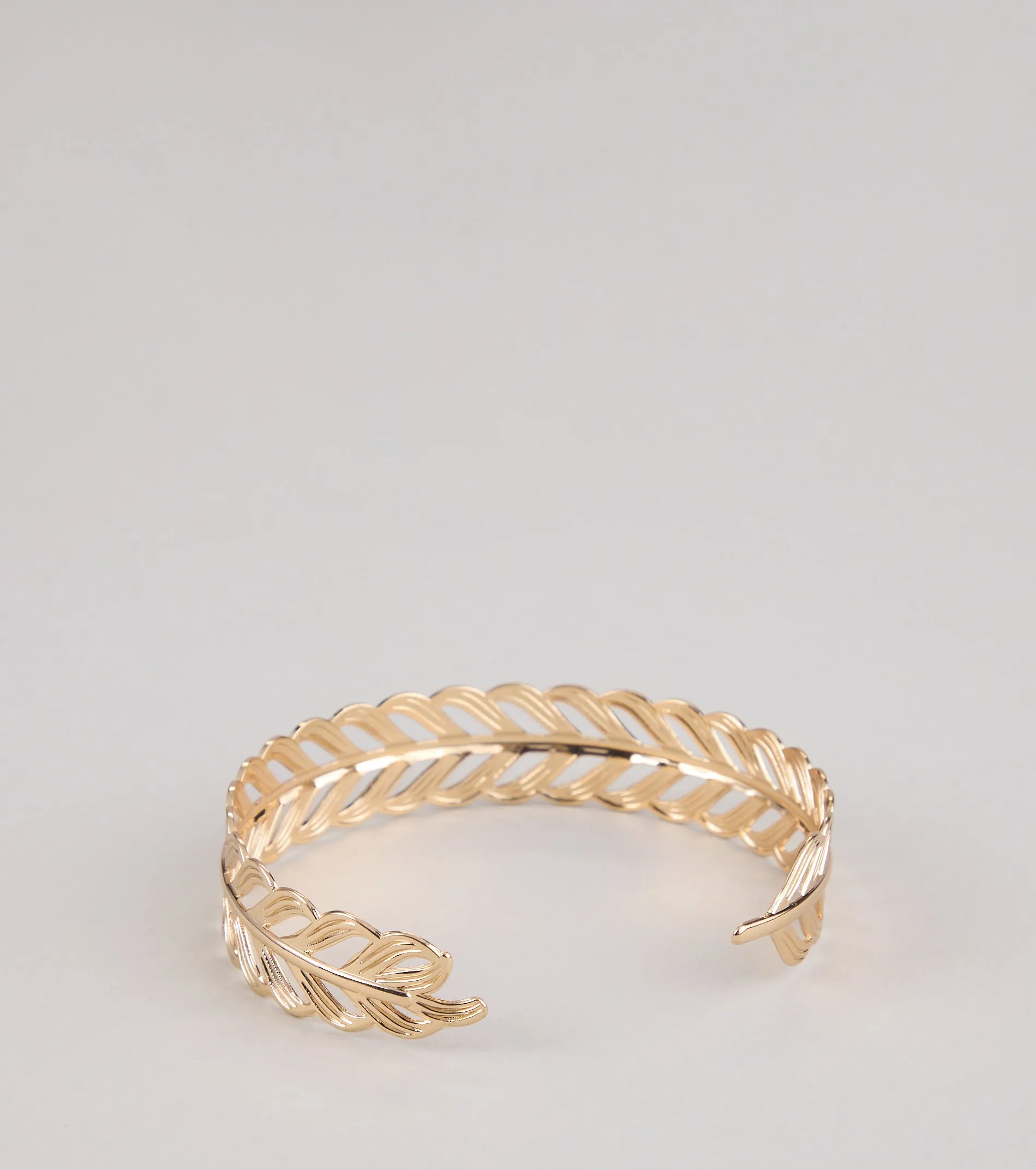 Stay Golden Leaf Arm Cuff sold by Windsor product image thumbnail 2
