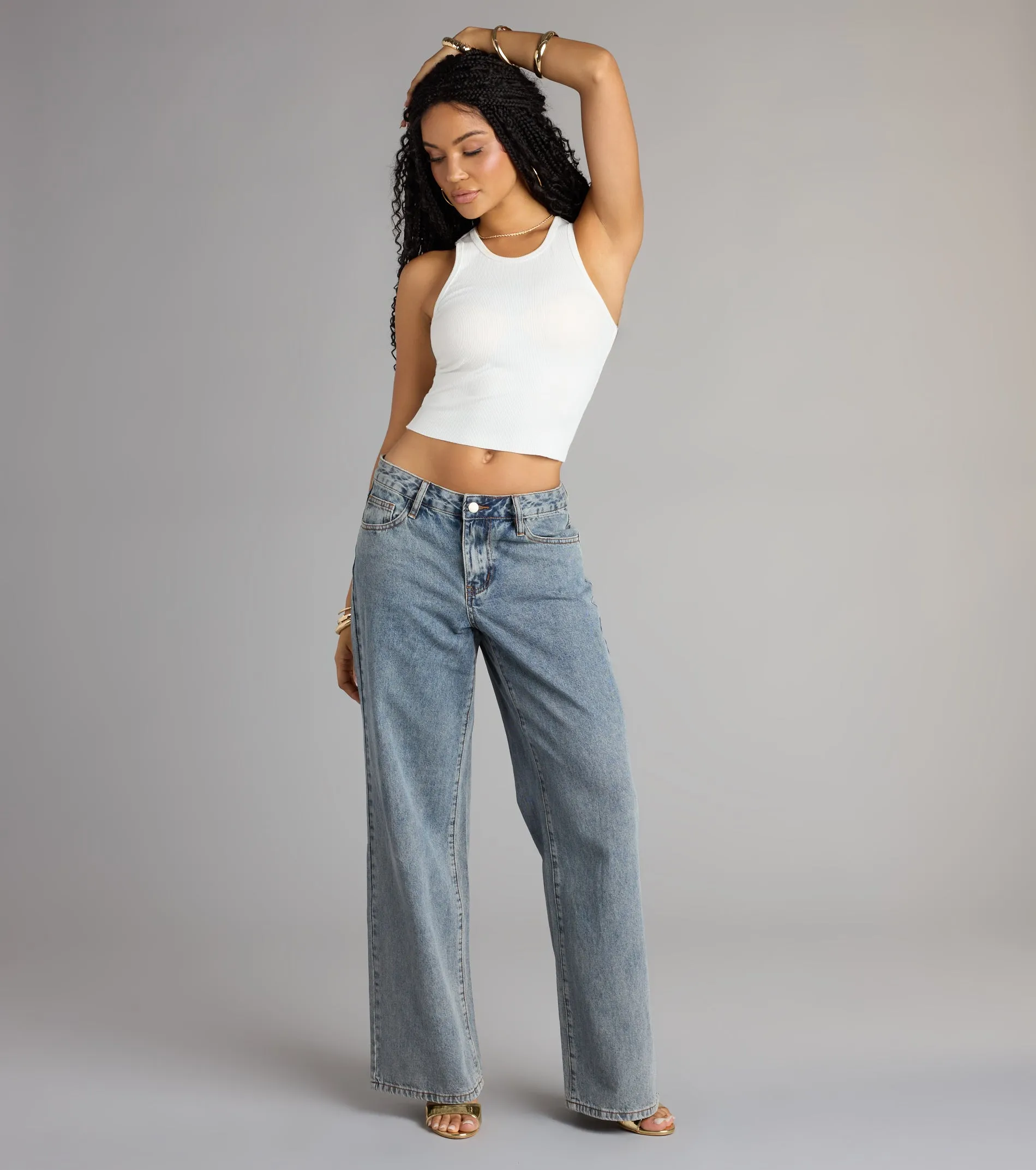 Everyday Icon 93 Wide-Leg Denim Jeans sold by Windsor product image thumbnail 2