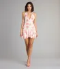 Flirty Bloom Floral Ruffle Skater Dress sold by Windsor