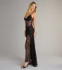 Midnight Muse Corset Lace Jumpsuit sold by Windsor