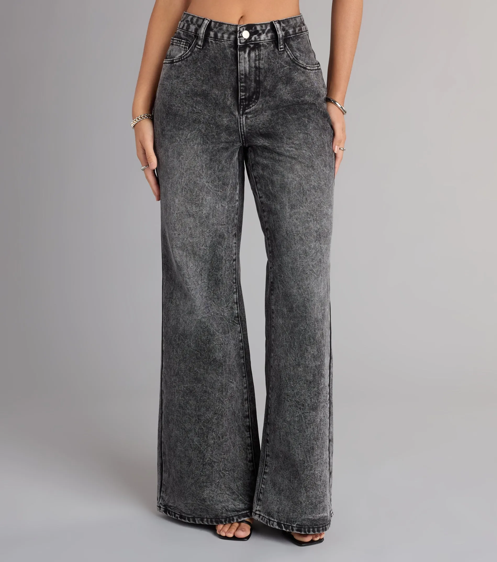 Bold Vibes Wide Leg Denim Jeans sold by Windsor product image thumbnail 4