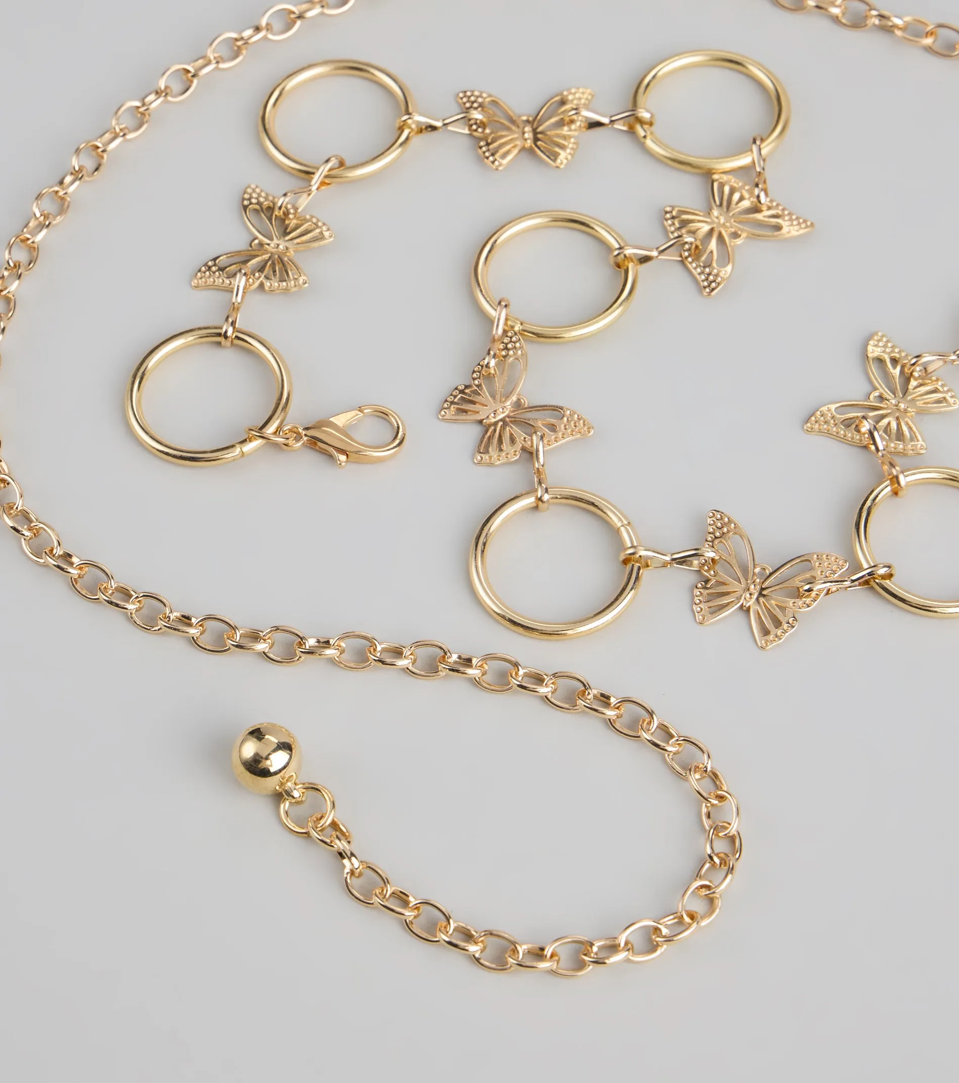 Flutter Vibes Butterfly Hoop Belt sold by Windsor product image thumbnail 4