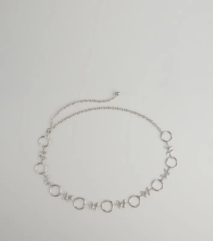 Flutter Vibes Butterfly Hoop Belt sold by Windsor