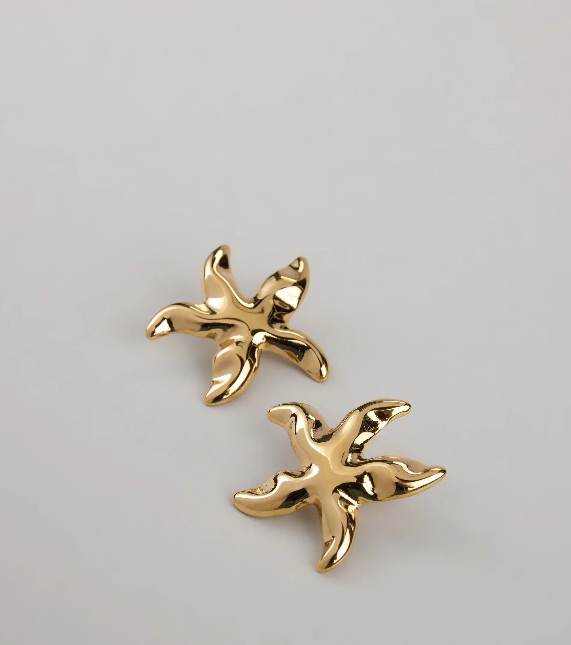 Coastal Glam Starfish Stud Earrings sold by Windsor