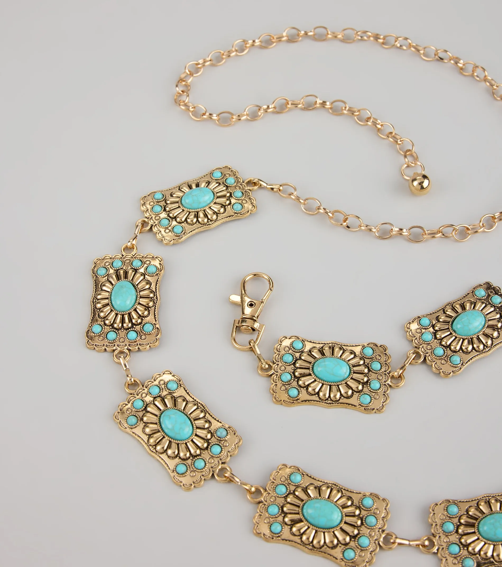 Wild Spirit Concho Chain Belt sold by Windsor product image thumbnail 2