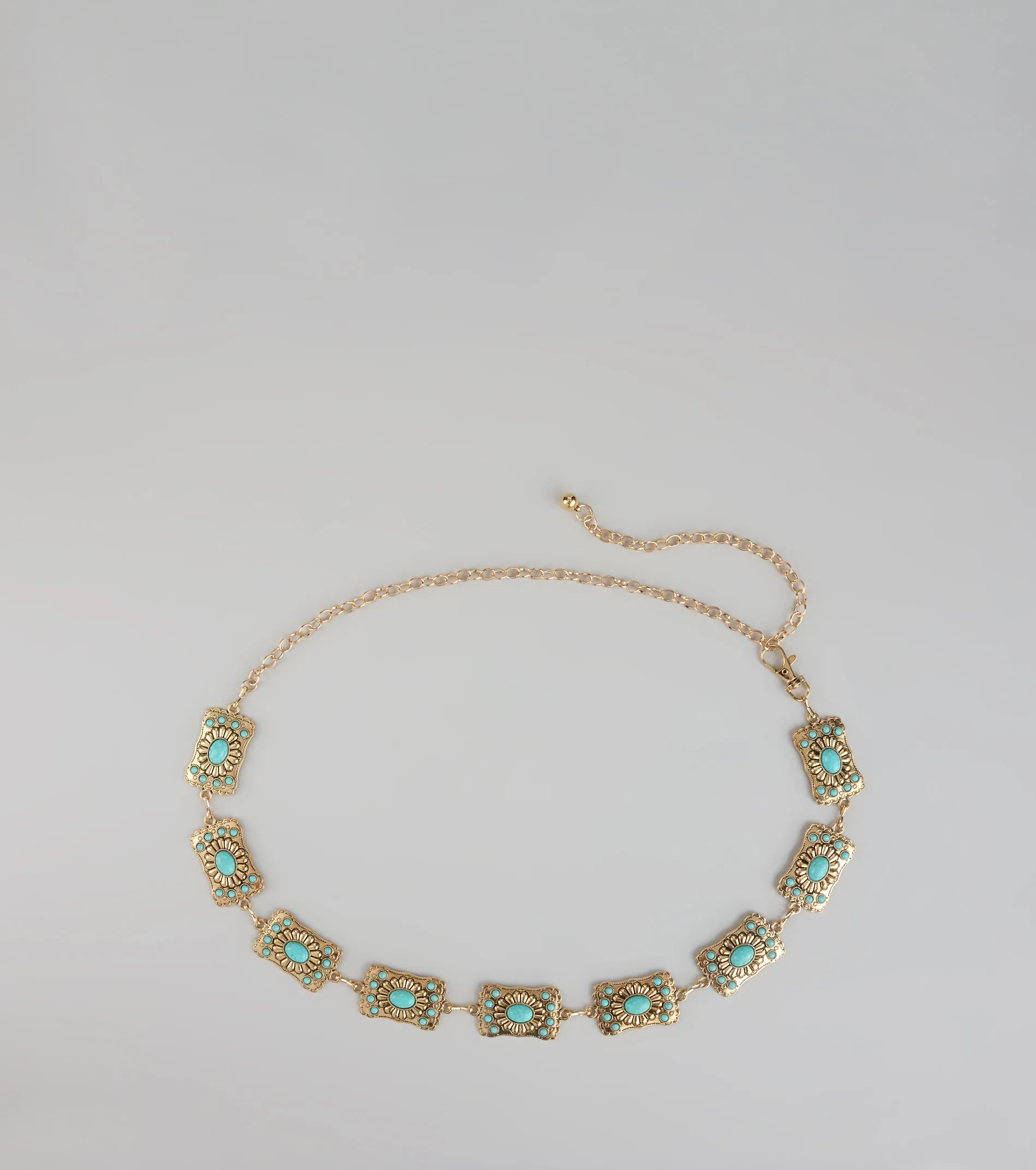 Wild Spirit Concho Chain Belt sold by Windsor