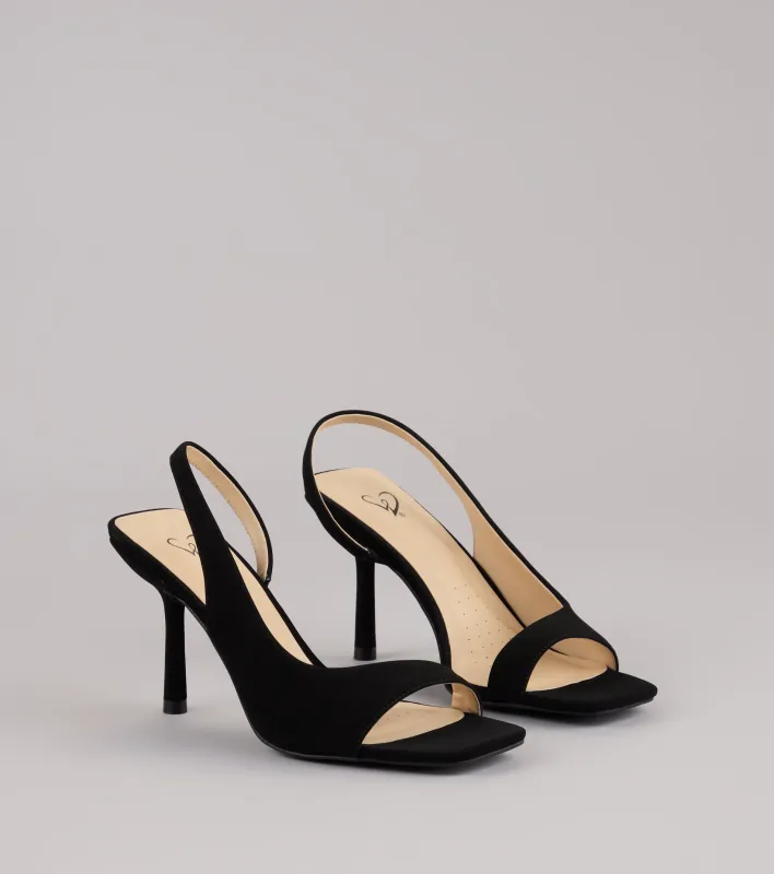 Strut Ready Sling-Back Stiletto Pumps sold by Windsor