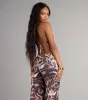 Wild Side Leopard Halter Crop Top sold by Windsor