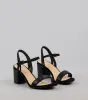 Disco Dreams Rhinestone Block Heels sold by Windsor