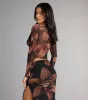 Sweet Escape Floral Tie Front Top sold by Windsor