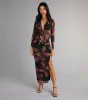 Sweet Escape Floral Tie Front Top sold by Windsor