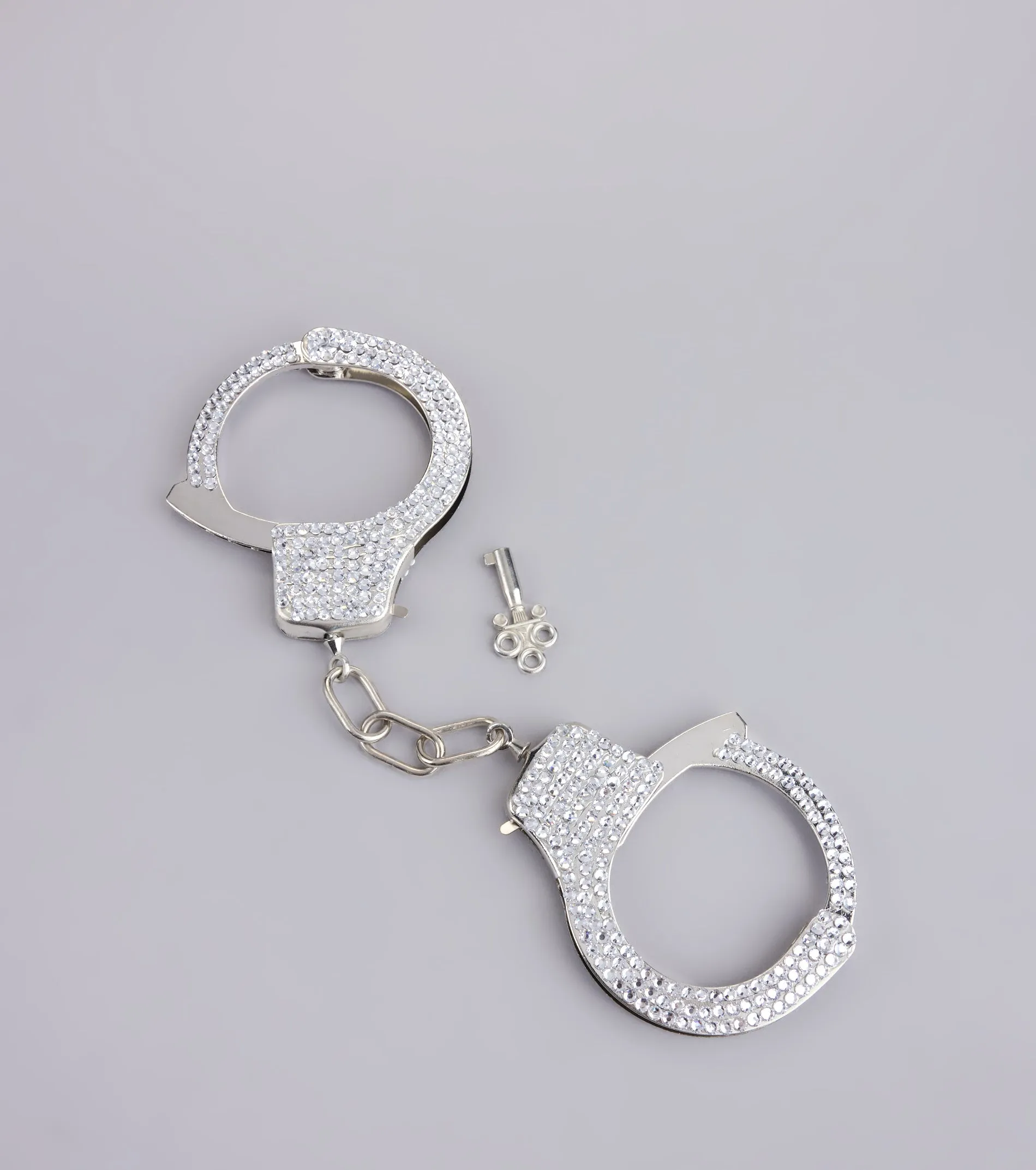Glamour On Lock Rhinestone Handcuffs sold by Windsor