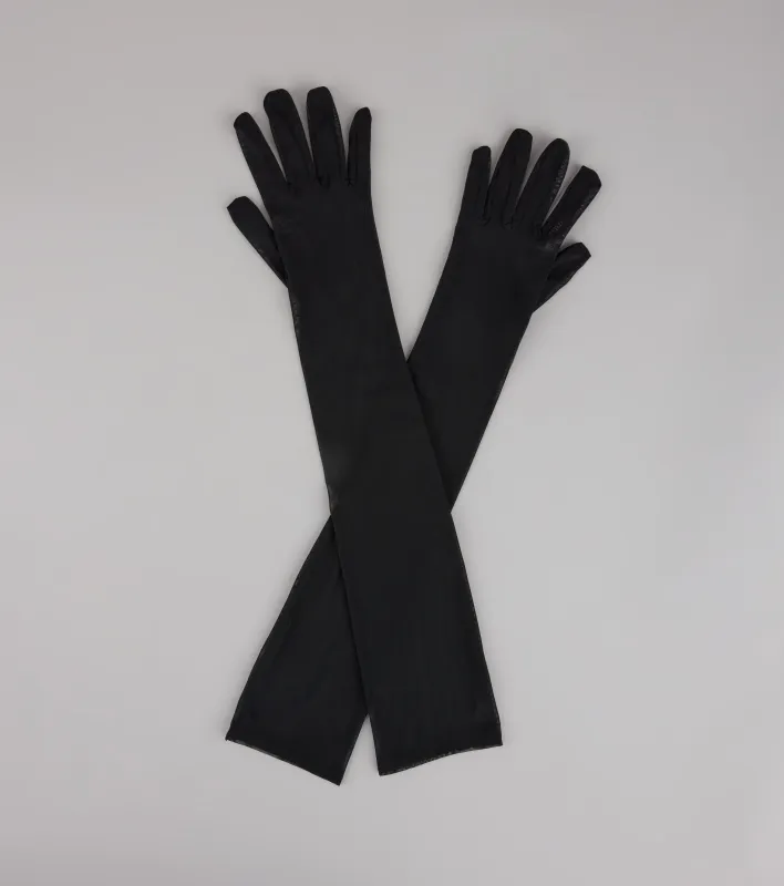 Vintage Muse Sheer Mesh Gloves sold by Windsor