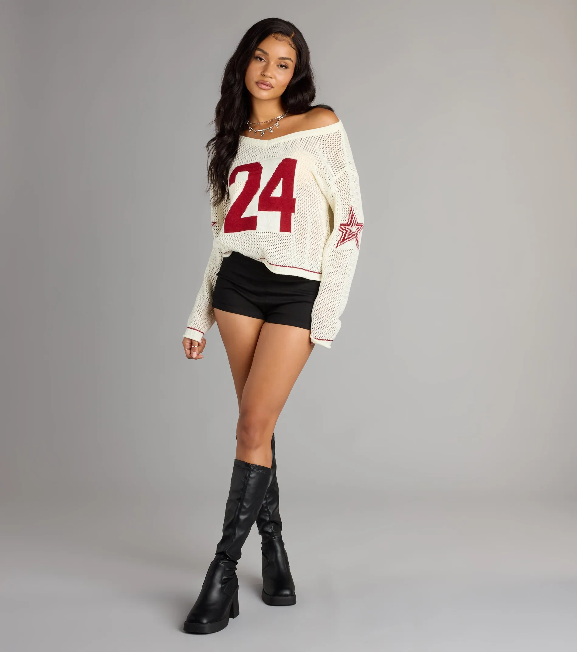 Casual Slay Star 24 Knit Sweater sold by Windsor product image thumbnail 3
