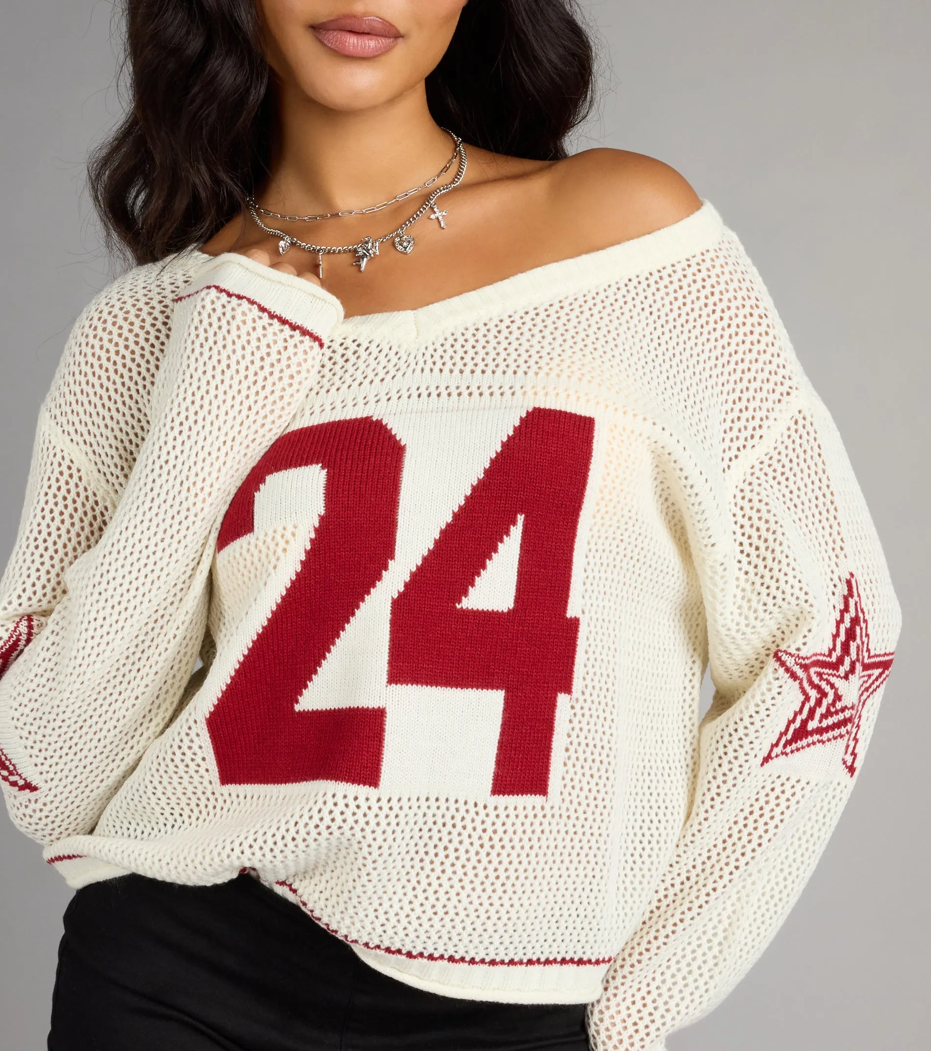 Casual Slay Star 24 Knit Sweater sold by Windsor product image thumbnail 4