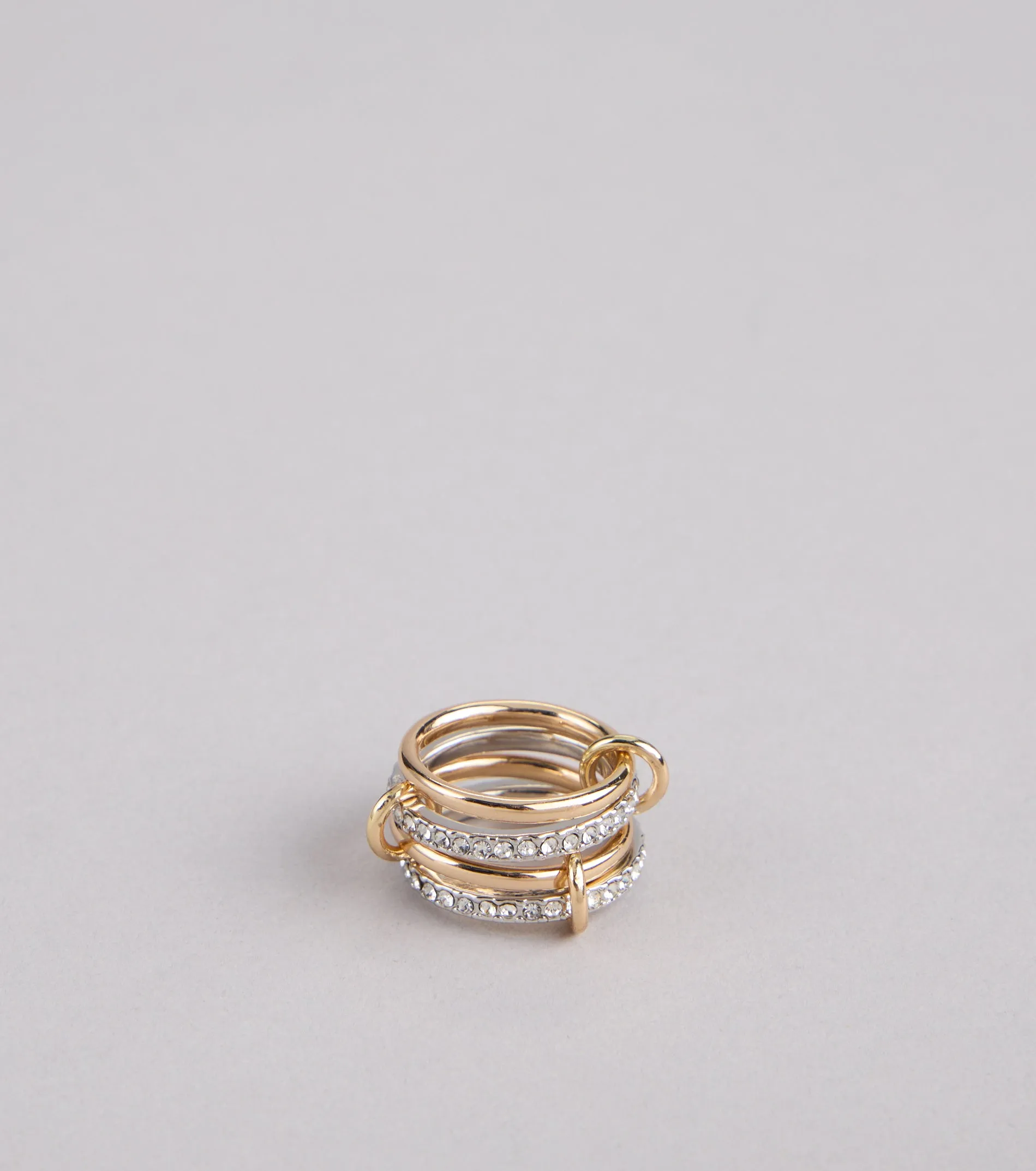 Stylish Stack Interlocking Rings sold by Windsor