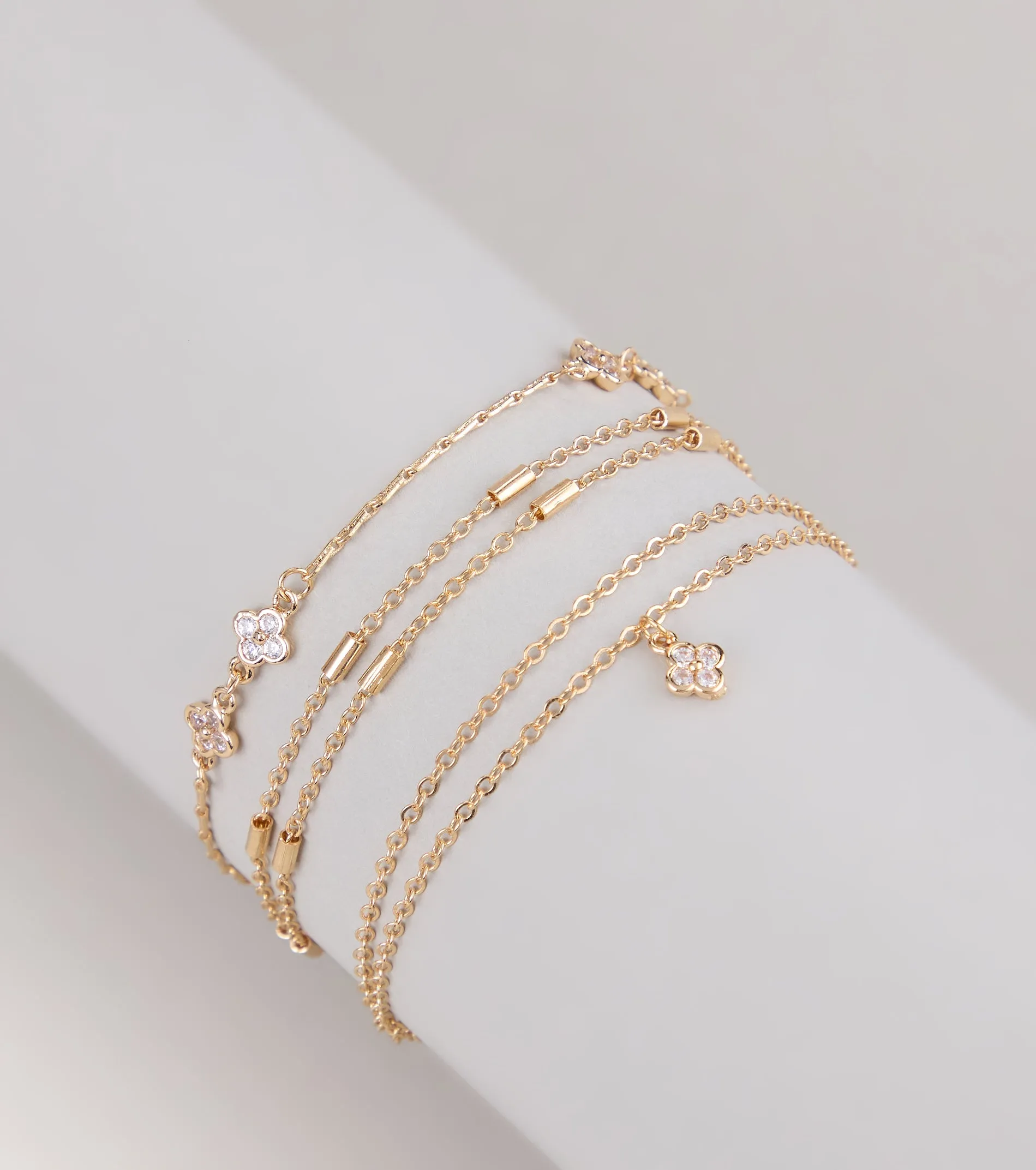 Dainty Daze Layered Chain Bracelet sold by Windsor