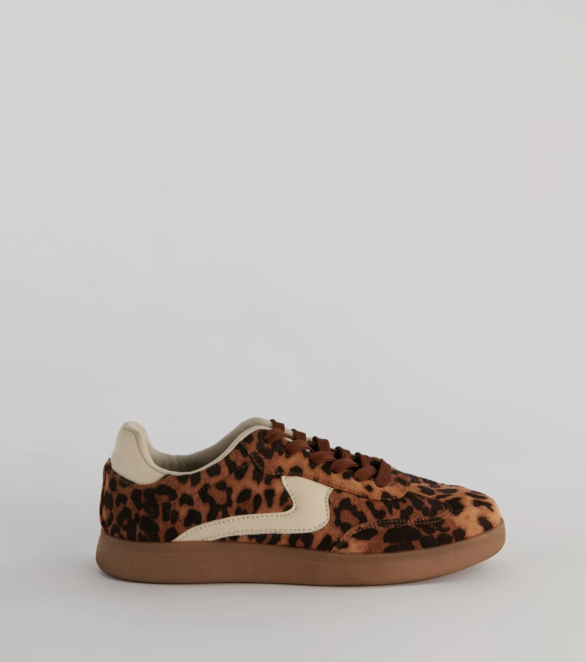 Wild Stride Suede Leopard Sneakers sold by Windsor product image thumbnail 2