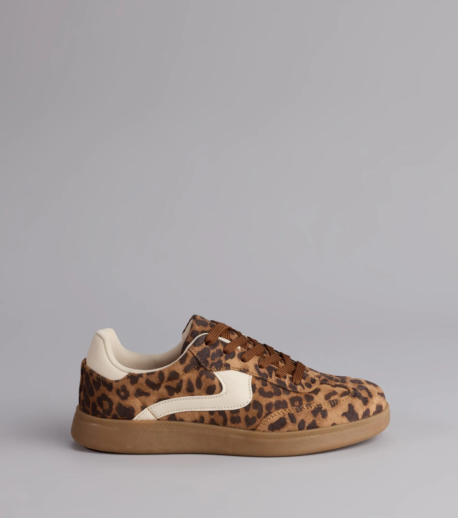 Wild Stride Suede Leopard Sneakers sold by Windsor product image thumbnail 3