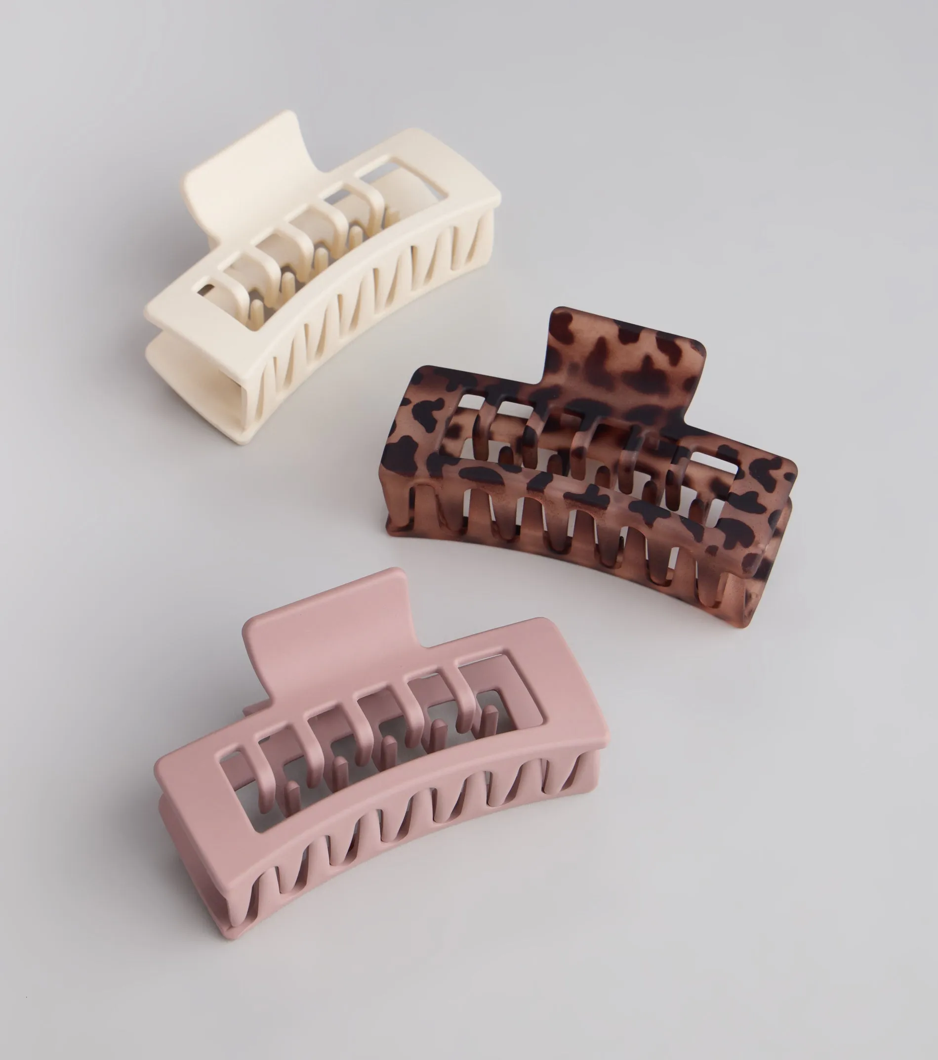 Clipped And Cute Hair Claw Clip Trio sold by Windsor