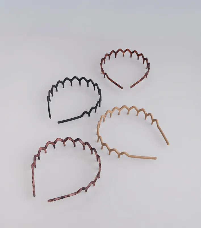 Hair Check Four-Pack Headband Set sold by Windsor