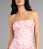 Blush Bloom Floral Sequin Mini Dress sold by Windsor