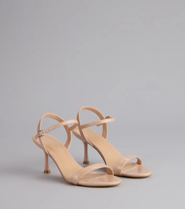 Sleek And Simple Patent Kitten Heels sold by Windsor