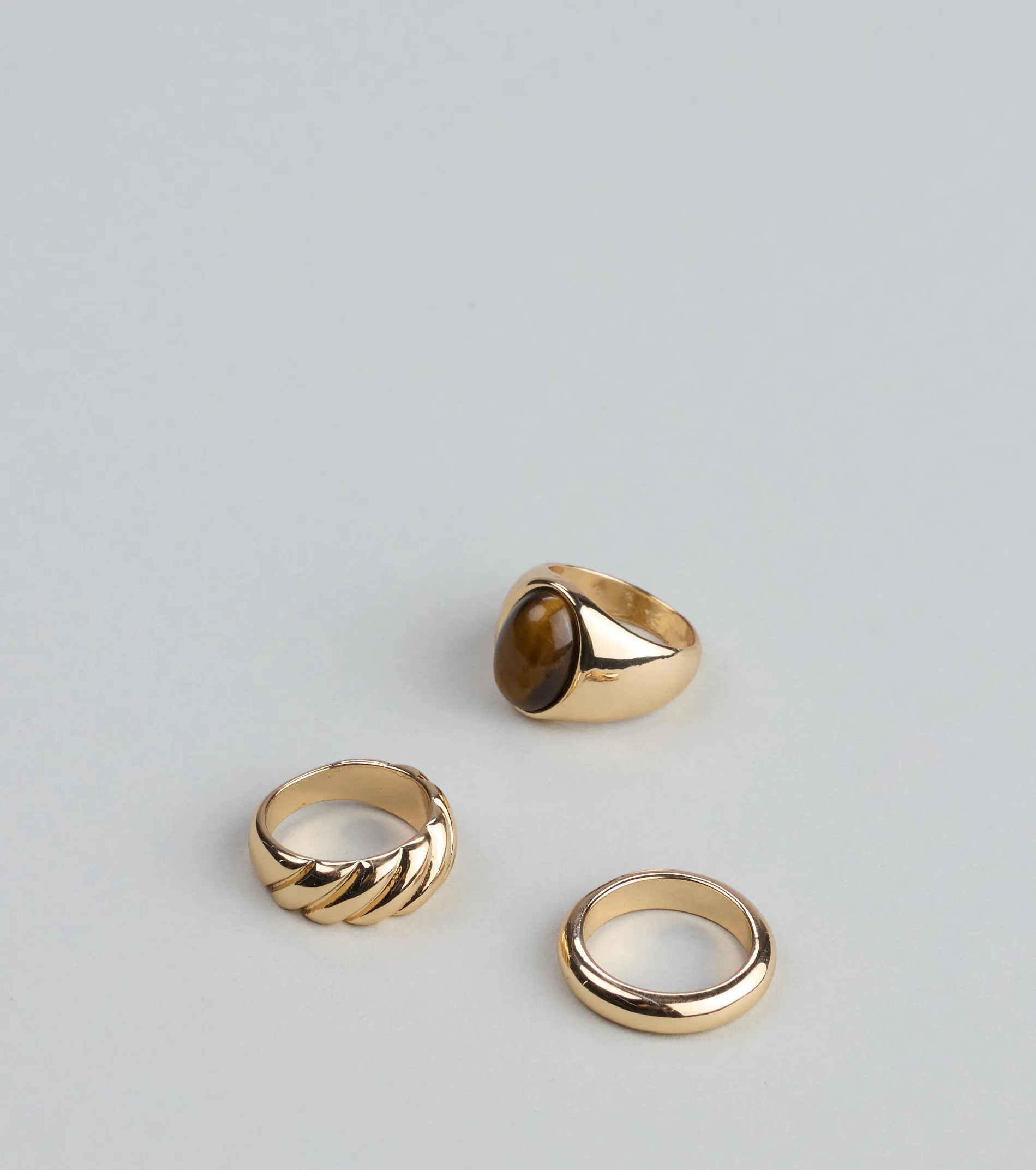 All Stacked Up Three-Pack Ring Set sold by Windsor