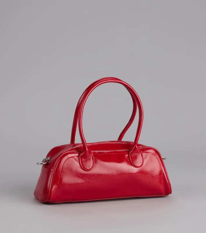 Bold And Glossy Patent Shoulder Bag sold by Windsor