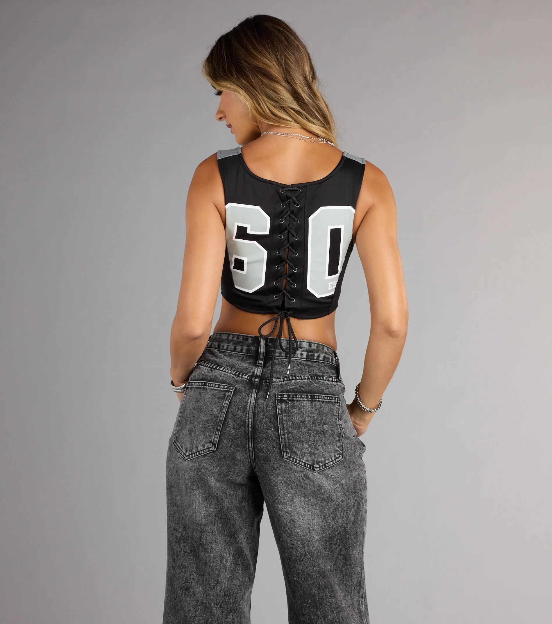 First Down Flirt Las Vegas Football Team Tank Top sold by Windsor product image thumbnail 2