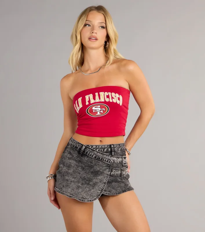 Touchdown Babe San Francisco Football Team Tube Top sold by Windsor