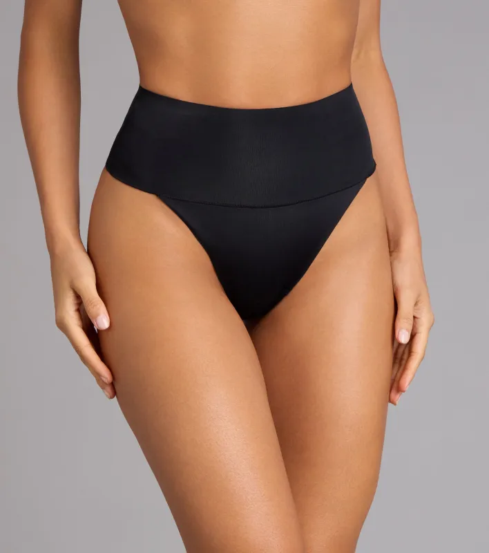 Seamless Secret Mid-Rise Shaping Thong sold by Windsor