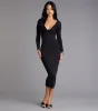 In the Moment Bodycon Midi Dress sold by Windsor