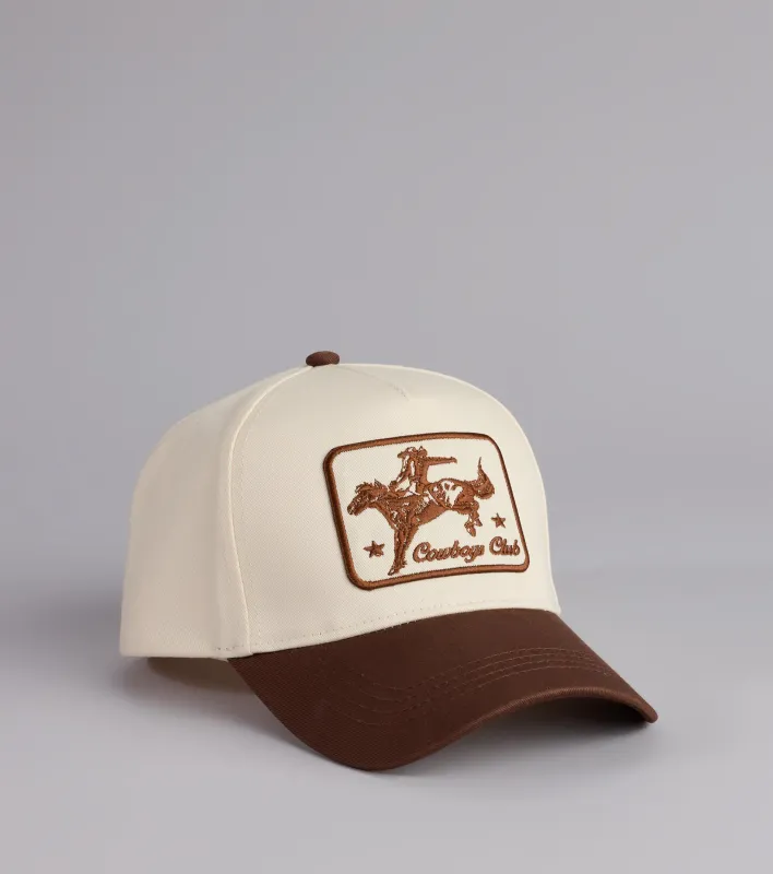 Cowboys Club Two-Tone Baseball Cap sold by Windsor