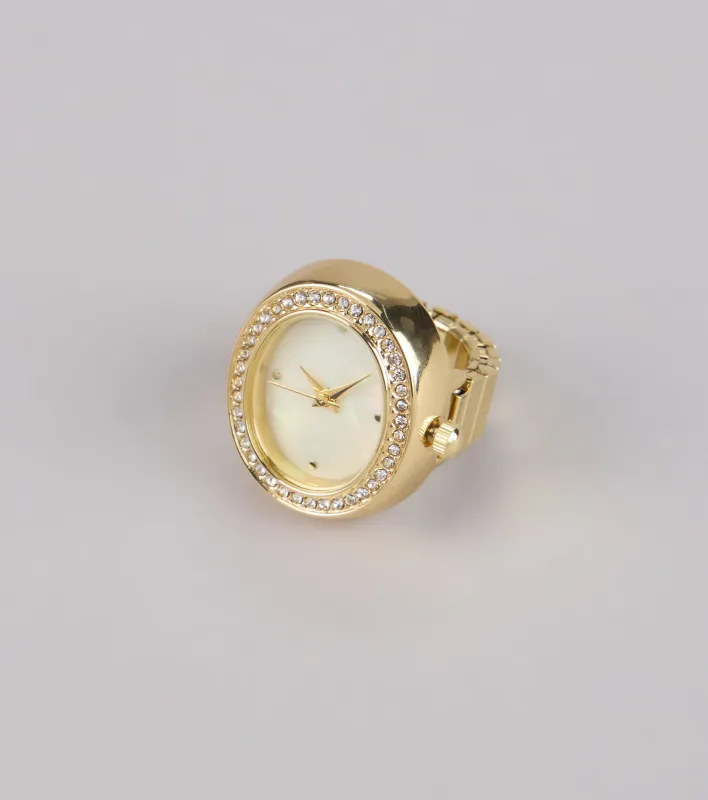 Timeless Spark Oval Watch Ring sold by Windsor